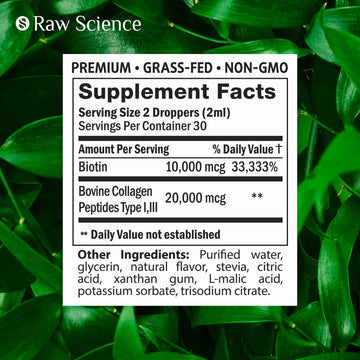 RECHARGE Collagen & Biotin Drops | Hair, Skin & Vitality