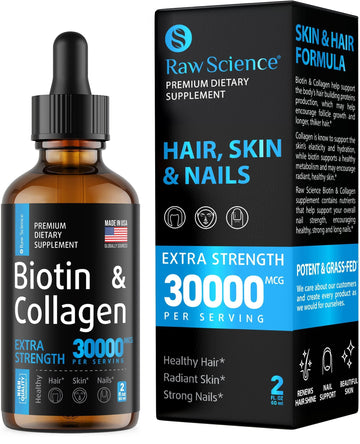RECHARGE Collagen & Biotin Drops | Hair, Skin & Vitality