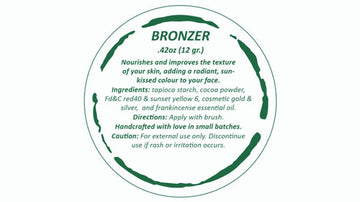 All-Natural Bronzer Loose Powder. Eco-Friendly.