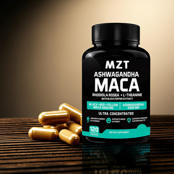 Ashwagandha & Maca Capsules | RECHARGE Ritual Energy, Drive & Endurance