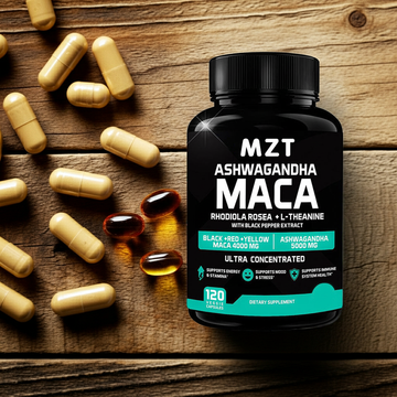 Ashwagandha & Maca Capsules | RECHARGE Ritual Energy, Drive & Endurance