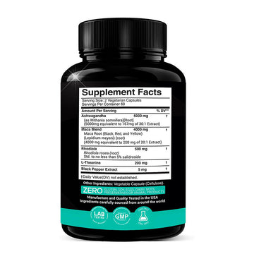 Ashwagandha & Maca Capsules | RECHARGE Ritual Energy, Drive & Endurance