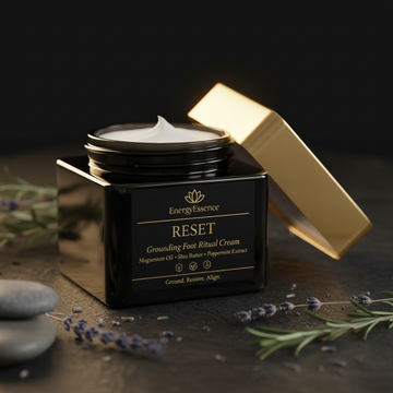 RESET Grounding Foot Ritual Cream 45 degree conversion angle - EnergyEssence