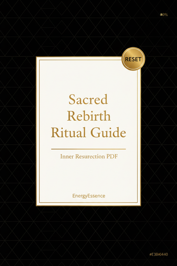 Sacred Rebirth Ritual Guide